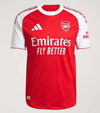 Arsenal Authentic 2025/2026 Home Jersey